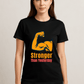 Stronger Than Yesterday-Female-Black