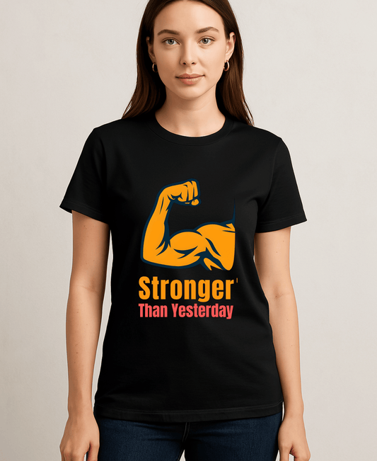 Stronger Than Yesterday-Female-Black