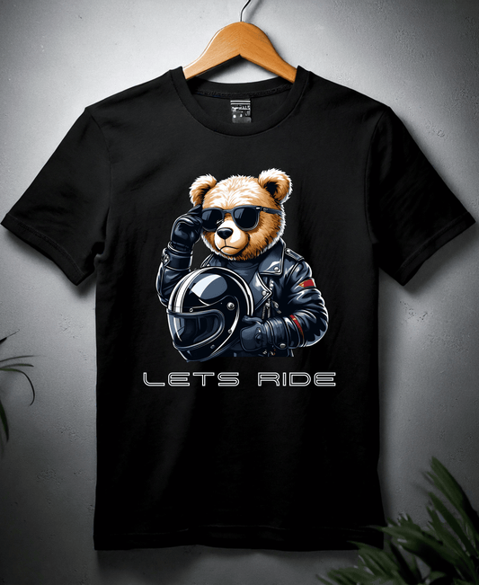 Bear Rider-Lets Ride-Men-Black