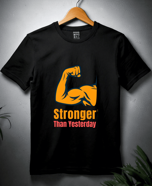 Stronger Than Yesterday-Male-Black