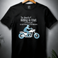 The Beauty Of Riding is that it Forces you to be Present in the Moment-Womens-Black