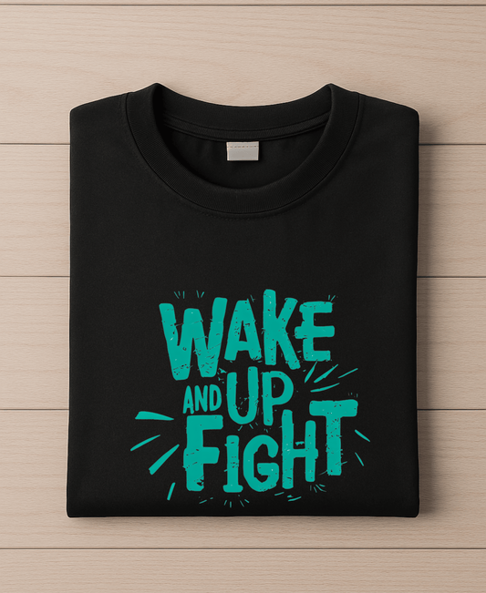 Wake Up And Fight-Female-Black