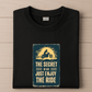 The Secret of life Just Enjoy the Ride-Womens-Black