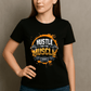 Hustle For Muscle-Womens-Black