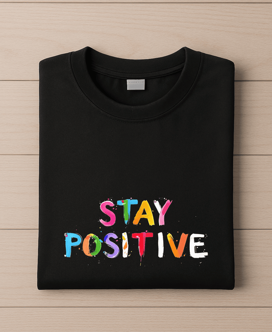 Stay Positive-Female-Black