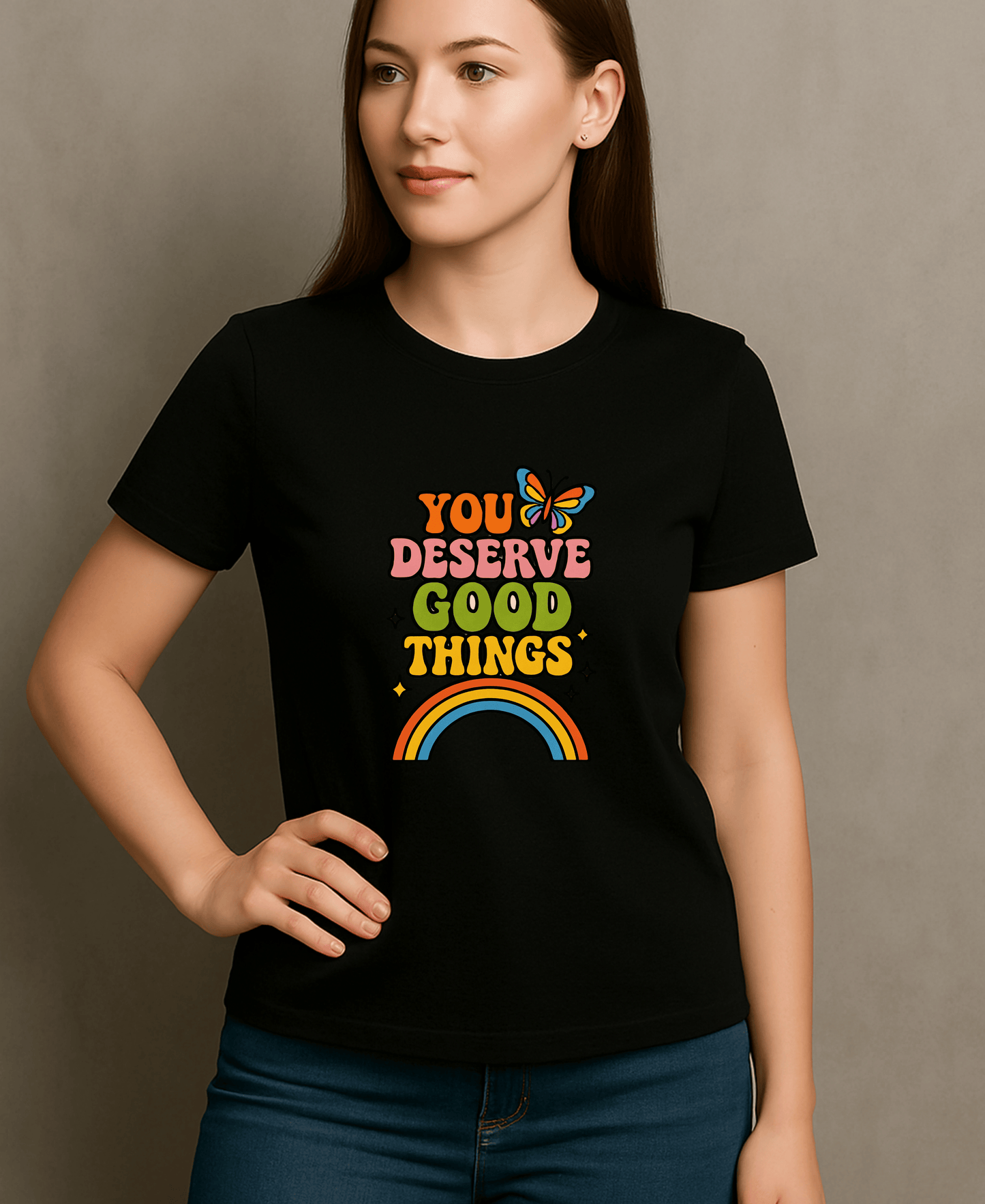 You Deserve Good Things-Women-Black
