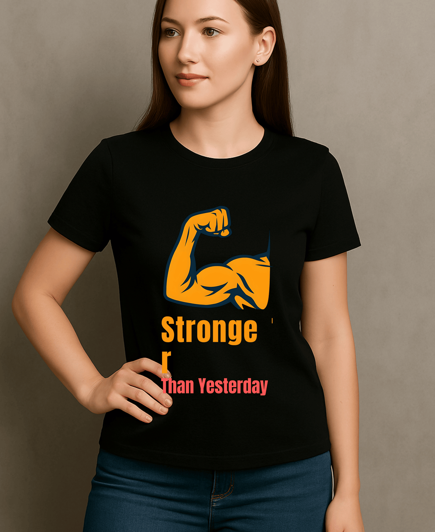 Stronger Than Yesterday-Female-Black
