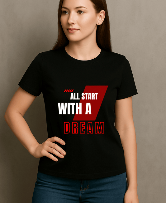 It All Starts With A Dream-Female-Black