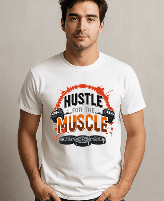 Hustle For Muscle-Male-White
