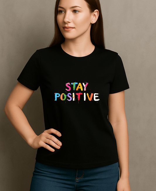 Stay Positive-Female-Black