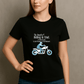 The Beauty Of Riding is that it Forces you to be Present in the Moment-Womens-Black