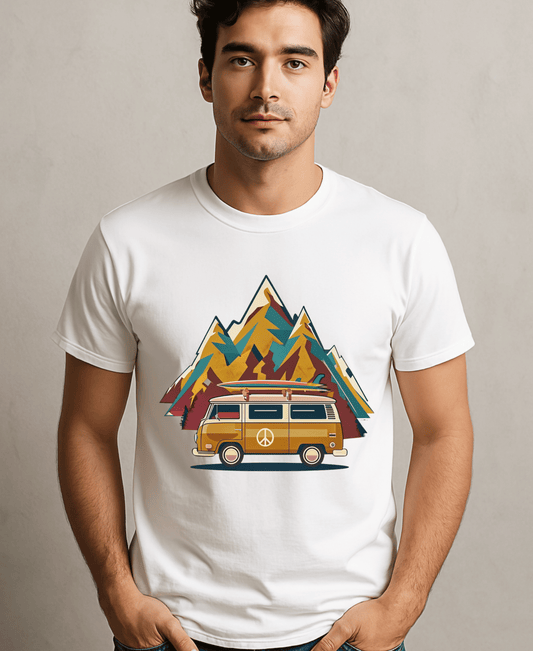 Vintage Car-Male-White