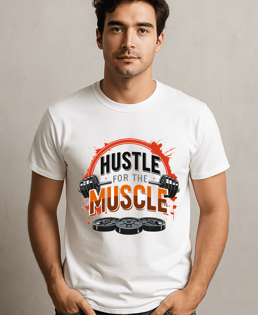 Hustle For Muscle-Male-White