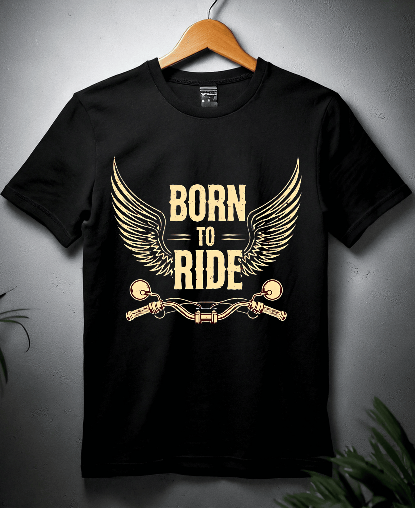 Born To Ride-Mens-Black